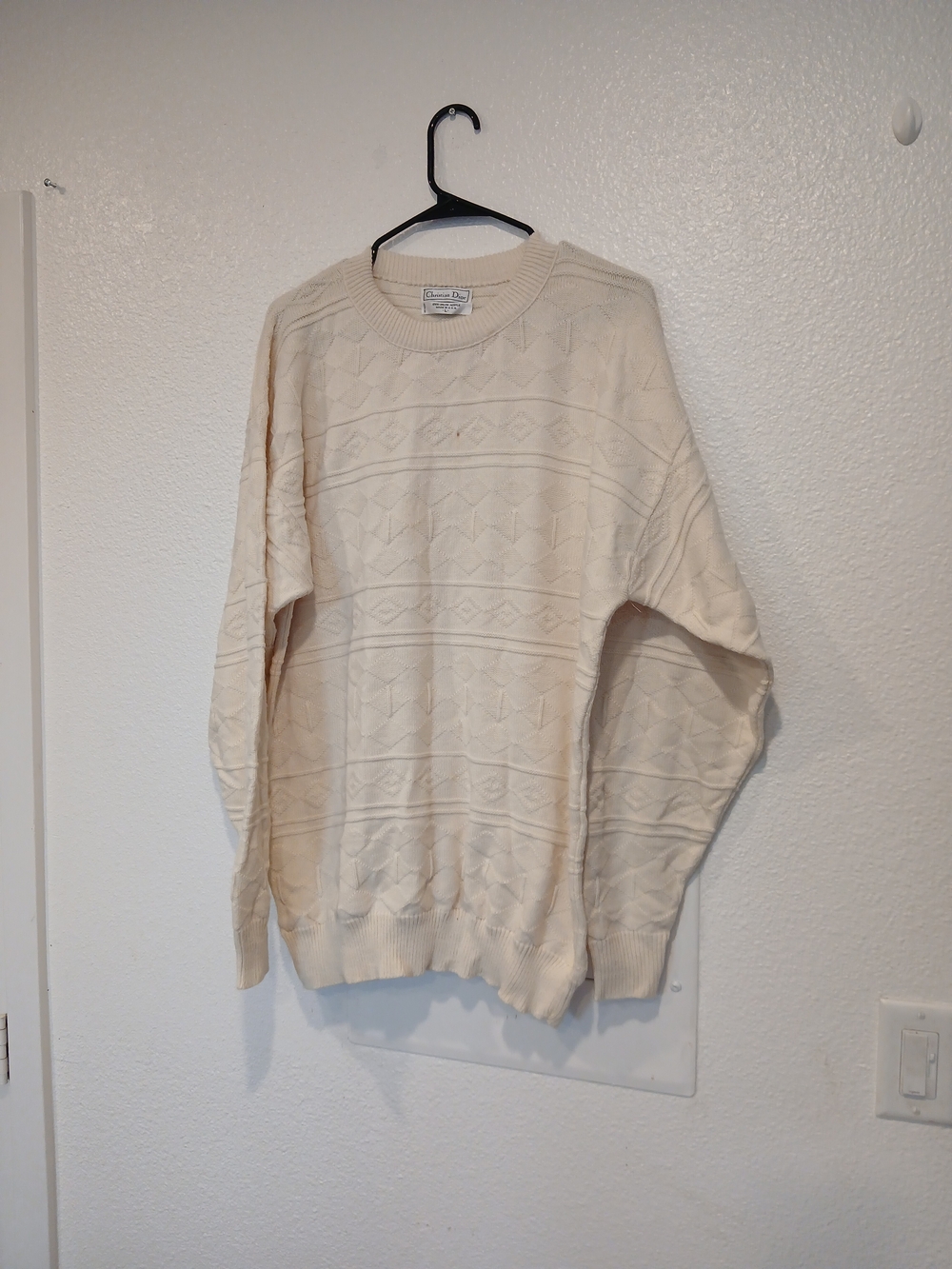 christian Dior Men's Sweater Sz L
